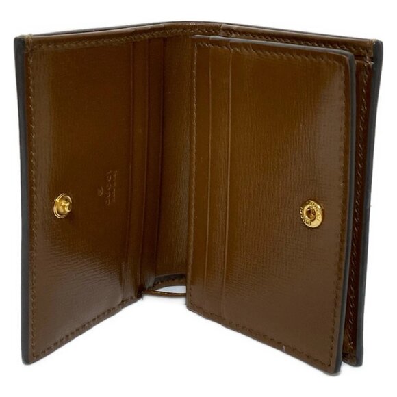 Authentic GUCCI GG Supreme Leather Wallet br258-121225 - Picture 3 of 6